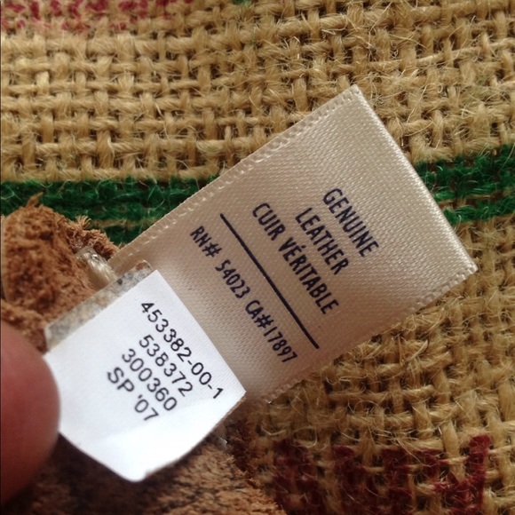 Creamy White Leather Hippie Belt Flowers Scallops - Picture 4 of 4